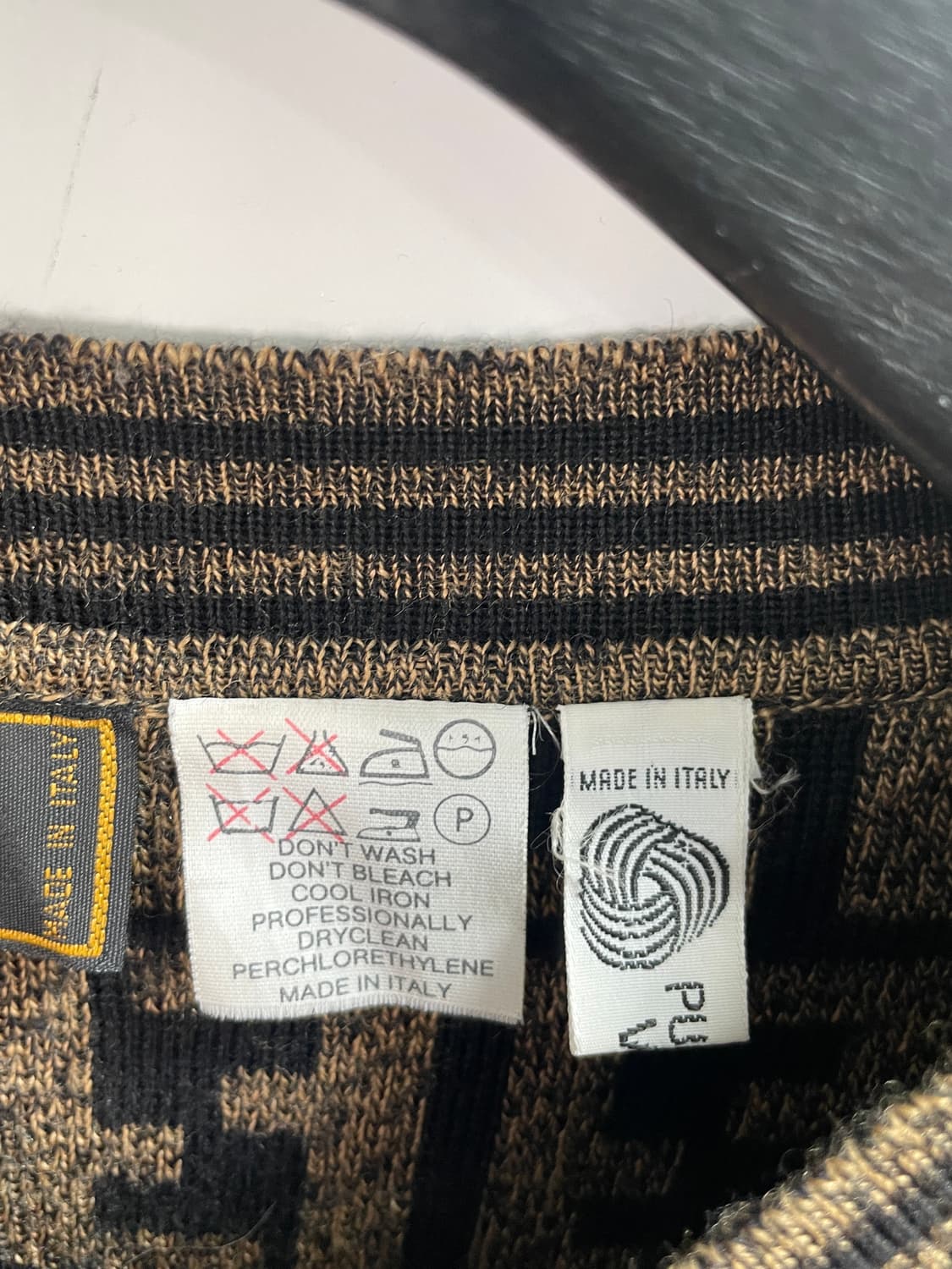 펜디 주카패턴 울 라운드 니트 (on.580)   상품이미지6