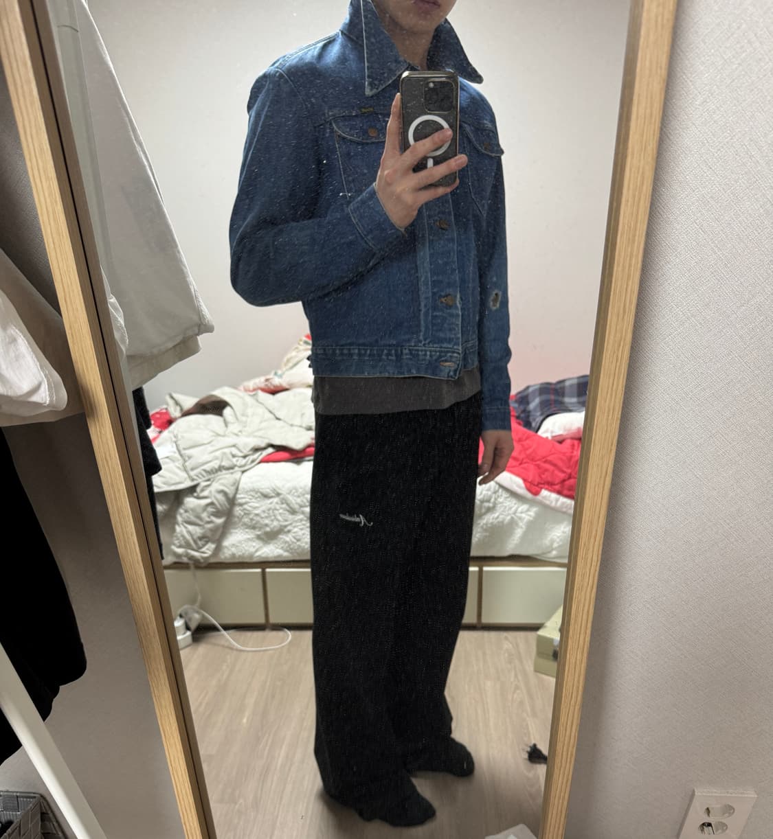 랭글러 70s 126mj 데님 자켓 상품이미지6