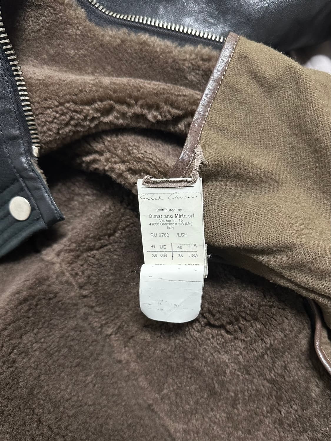 릭오웬스 무스탕 시어링 자켓 48 상품이미지8