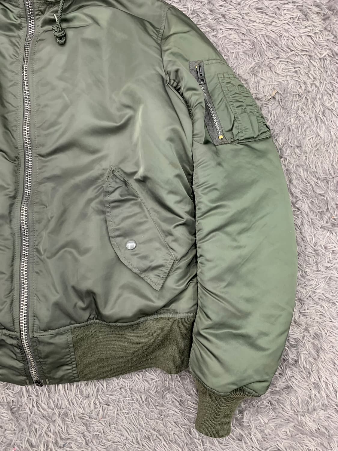 90s Alpha MA-1 bomber 상품이미지5