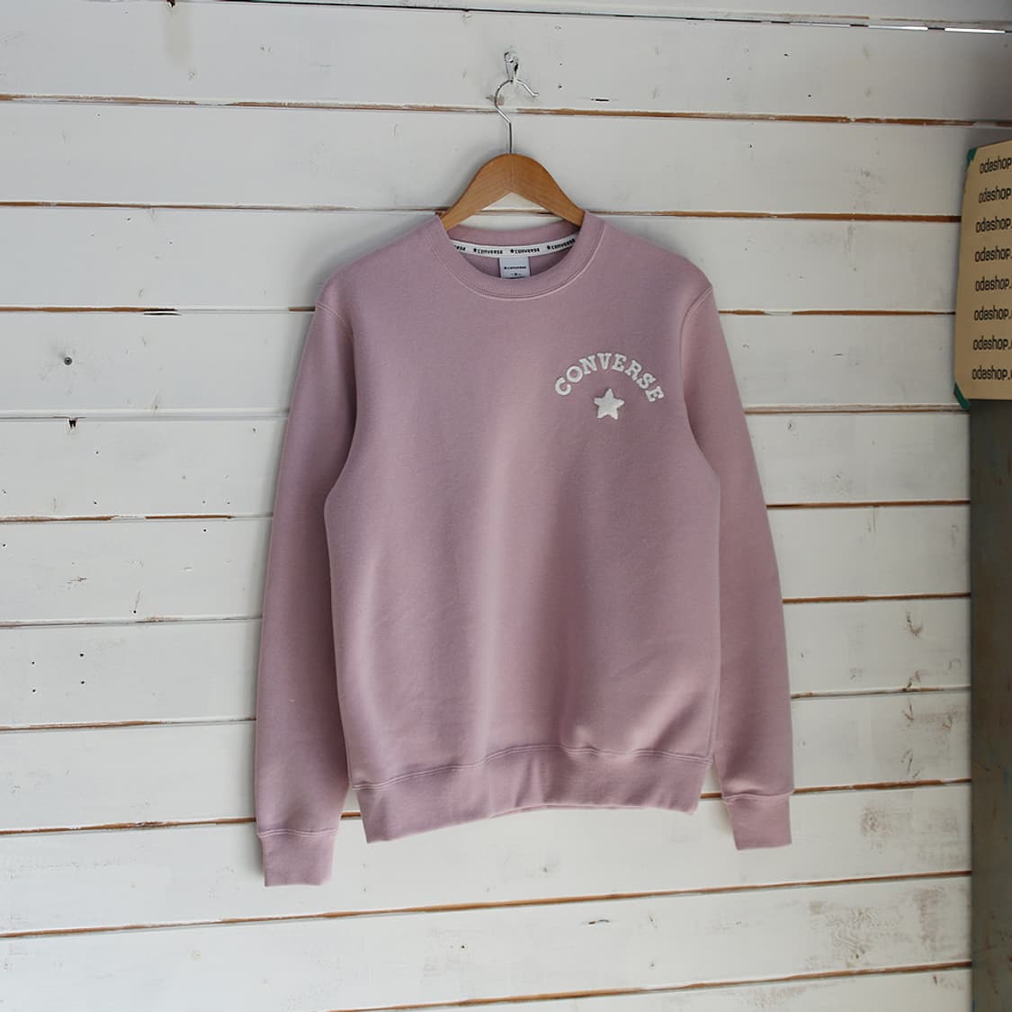 (착용컷) 컨버스 맨투맨 (남성용 98) 상품이미지1