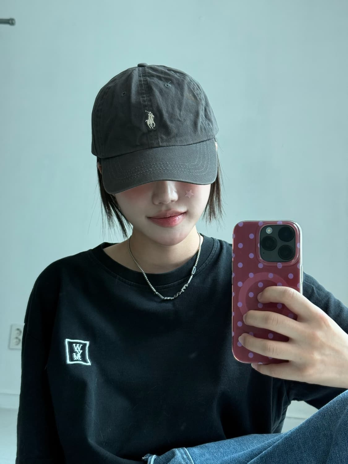 폴로 차콜 캡 상품이미지2
