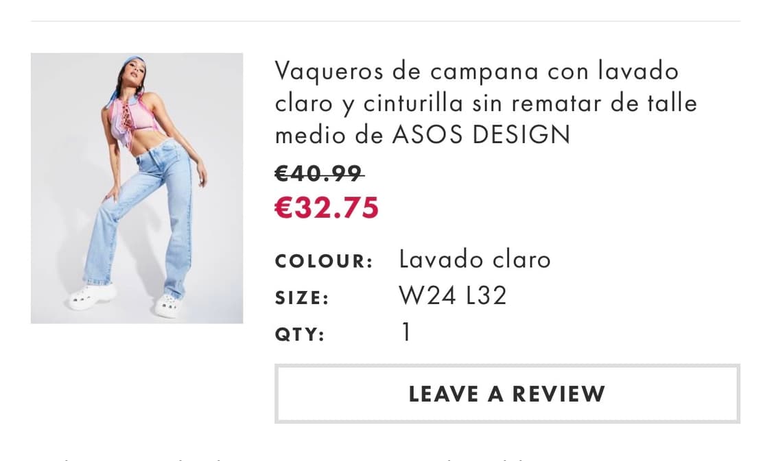 아소스 연청일자데님 24 상품이미지6