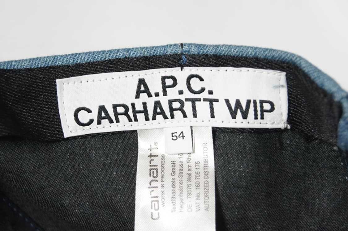 A.P.C. 칼하트 WIP 데님 볼캡 상품이미지8