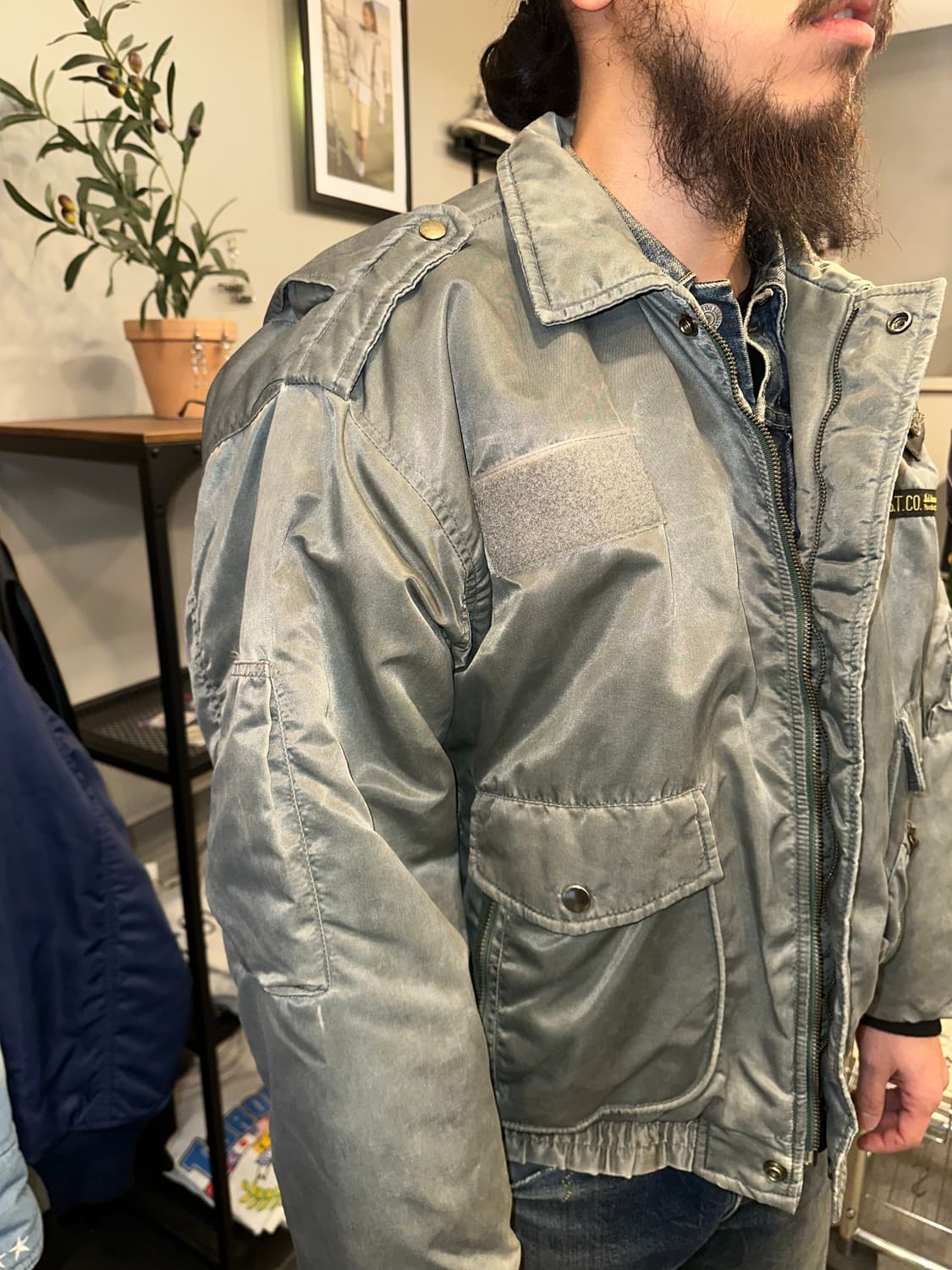 Houston reissue ma-1 flight jacket 상품이미지6