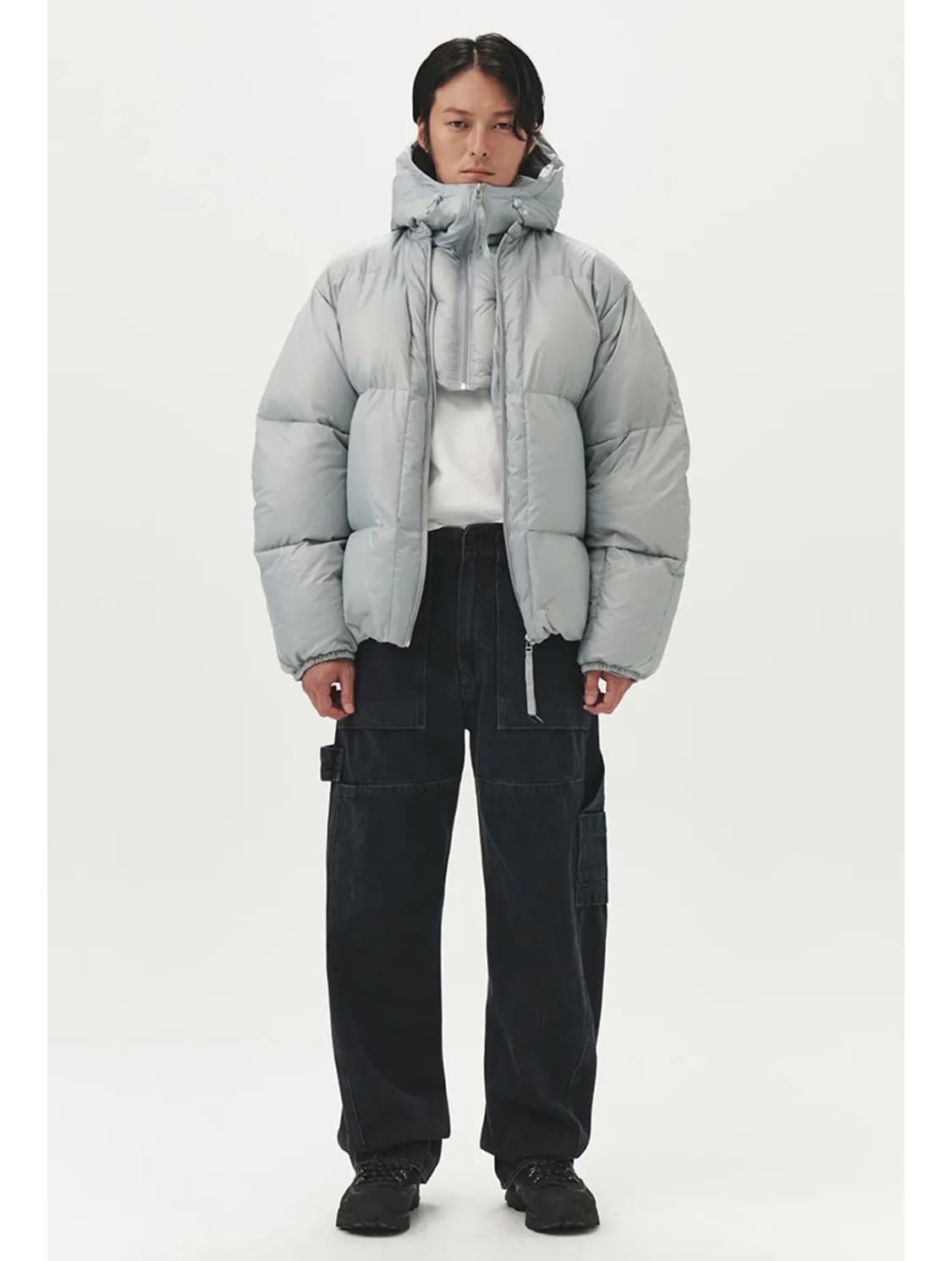 EE 이이 누마레 다운 파카 브라운 M 상품이미지3