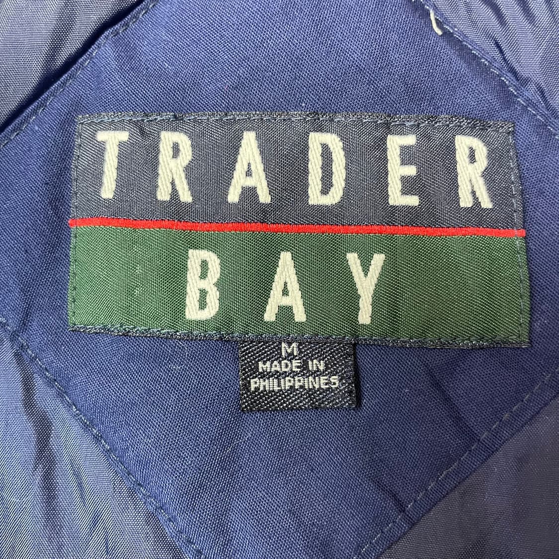 빈티지 빅사이즈 네이비 점퍼 자켓 M 상품이미지4