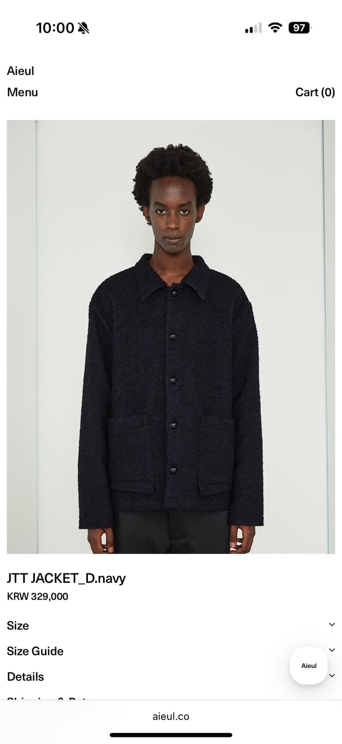 aieul JTT 울 자켓 48 상품이미지1