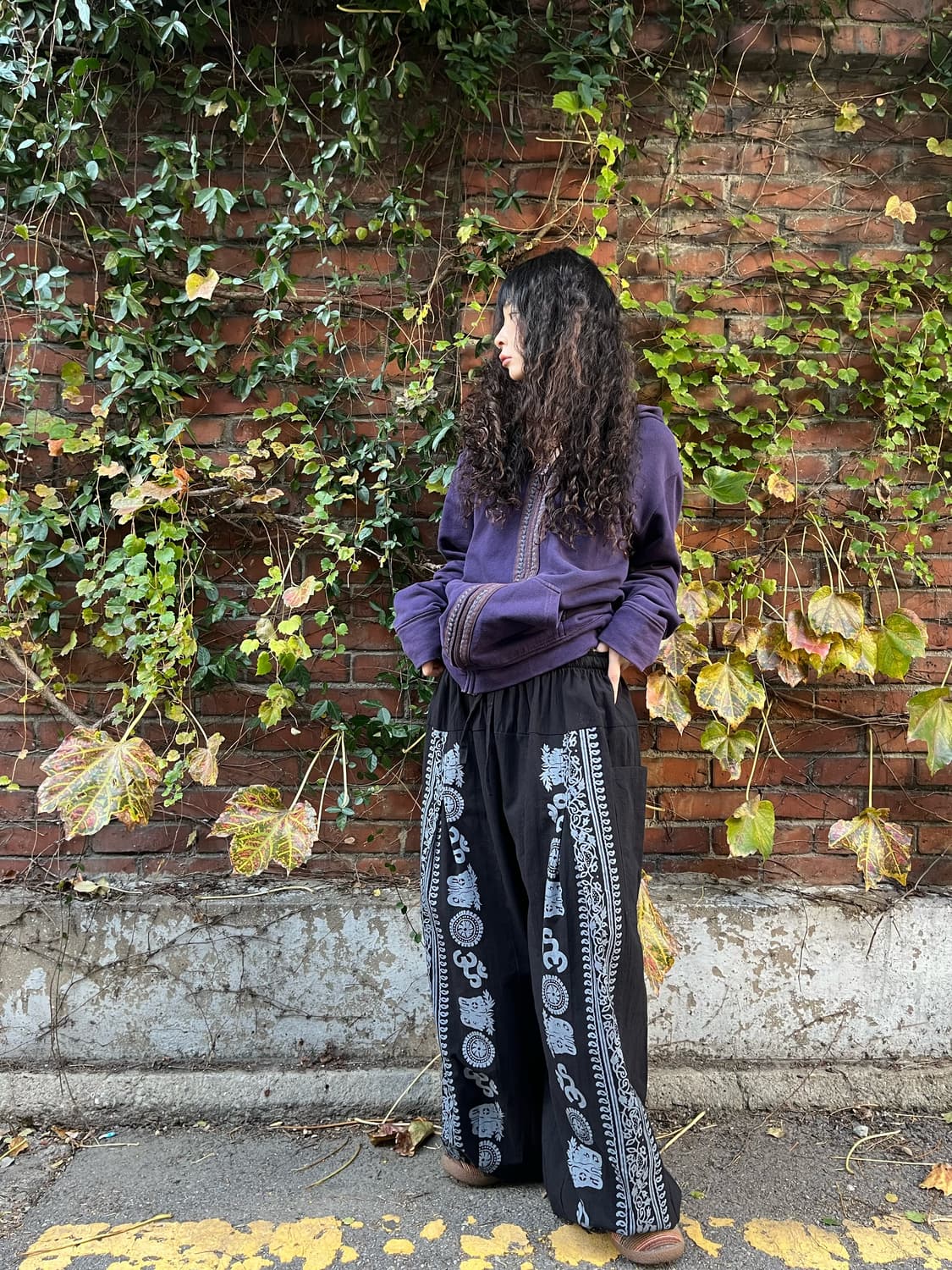 히피문양 벌룬 팬츠 상품이미지3