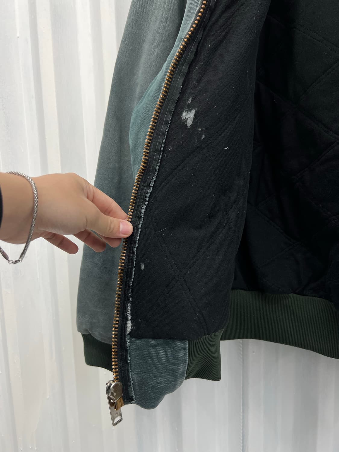 99s) Carhartt J68 HTG (헌터그린 2XL) USA 상품이미지8