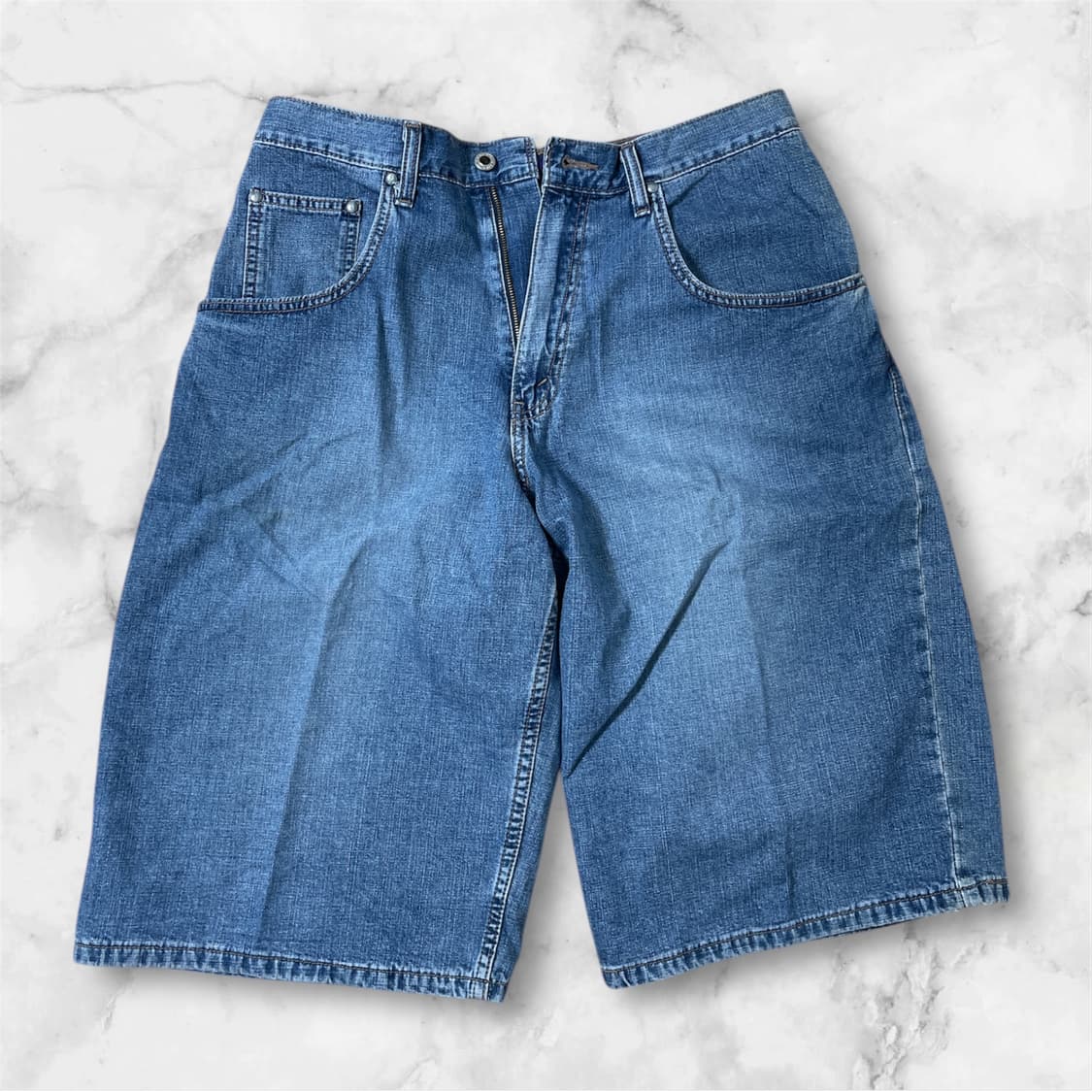 빈티지 - 데님 쇼트팬츠 상품이미지1