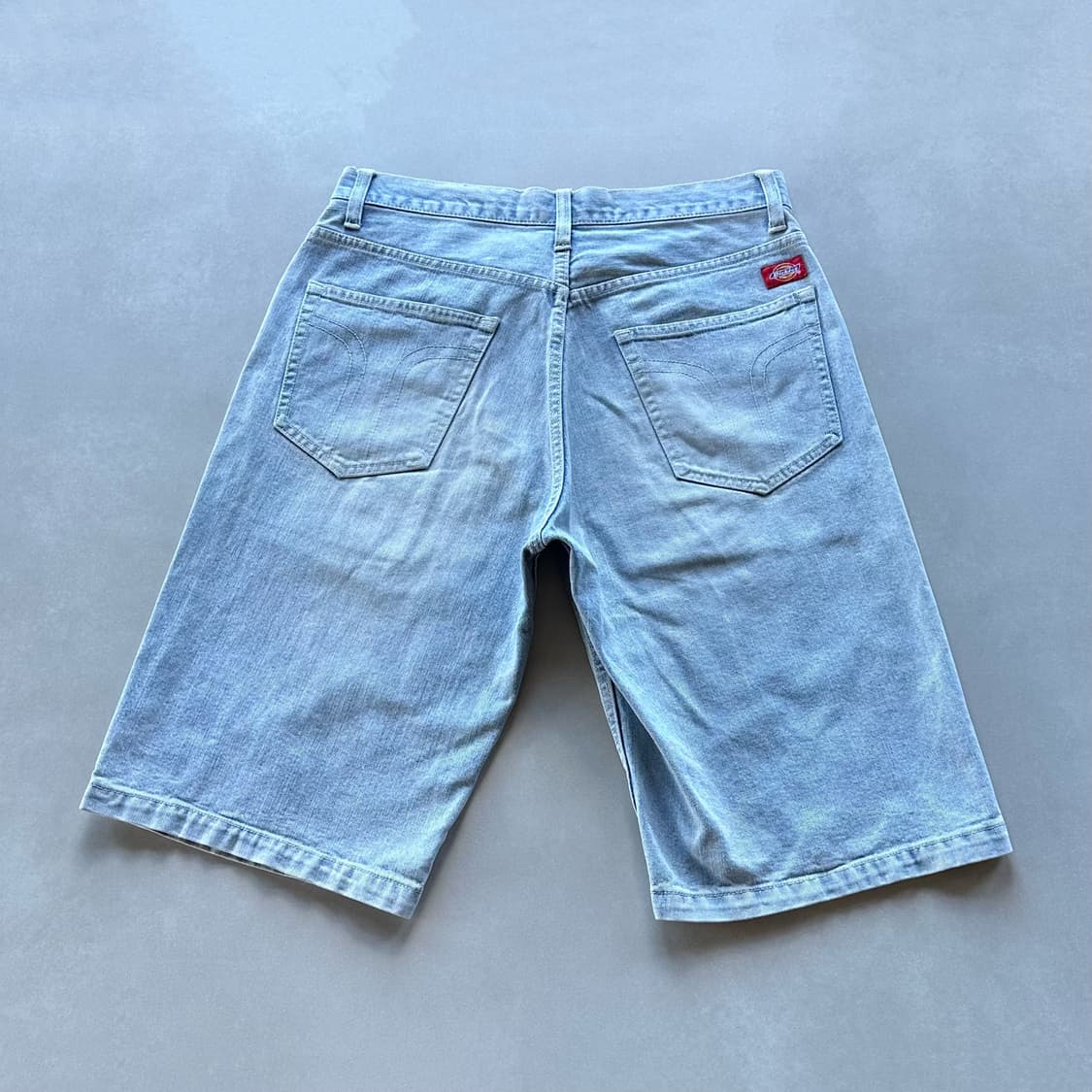 [XL]디키즈 연청 버뮤다 데님 팬츠 상품이미지2
