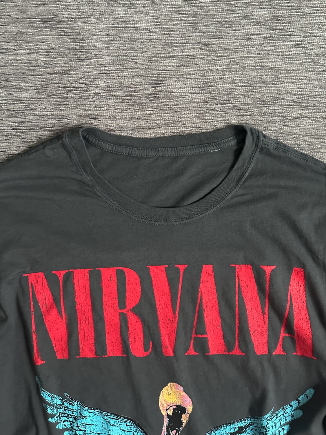 Nirvana In Utero 1993 북아메라카 투어 반팔티 상품이미지3