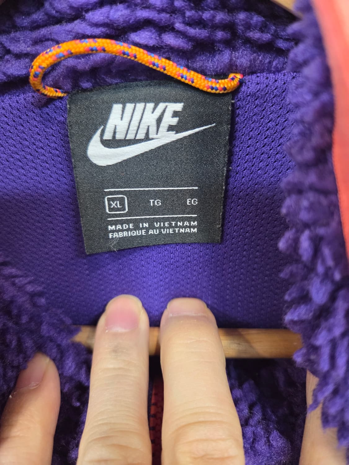 나이키 nsw 헤리티지 셰르파 우븐 조끼 xl 상품이미지3