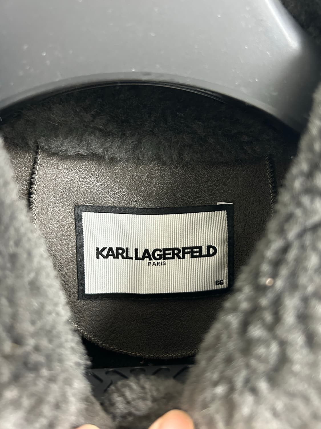 칼라거펠트 양모 무스탕자켓 상품이미지3