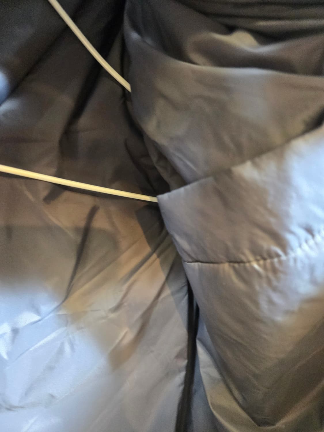 퀼팅 롱 패딩 코트 허리 벨트양면 상품이미지5