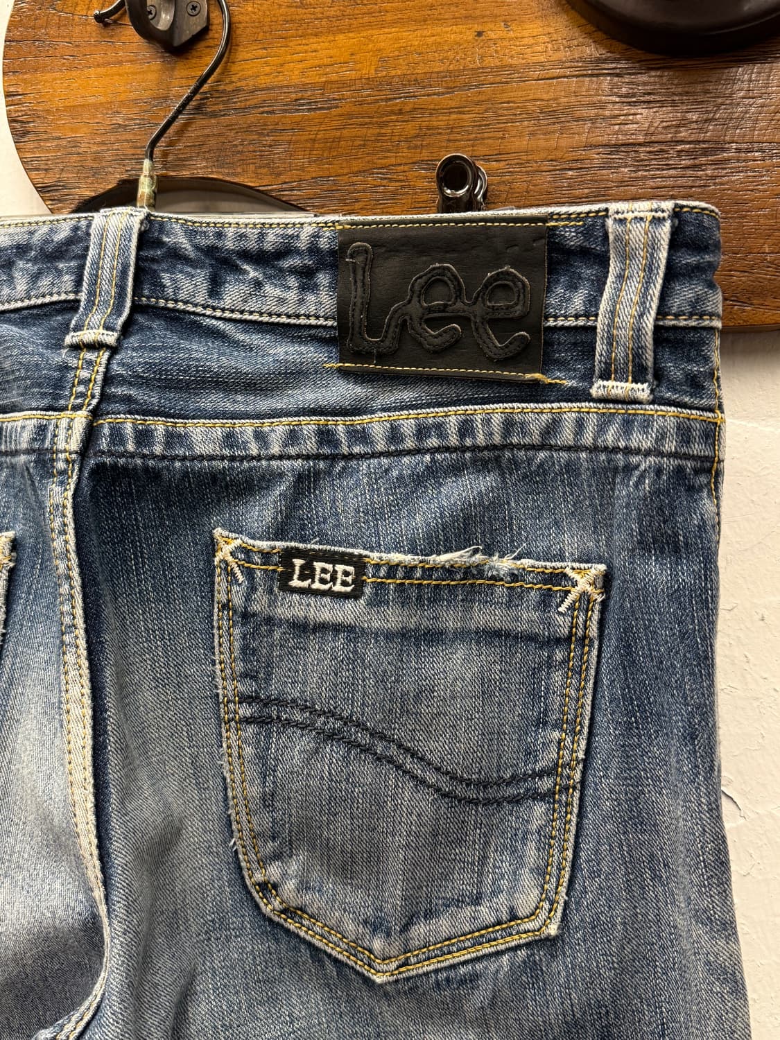 Lee Riders Slim Straight Denim Pants 상품이미지3
