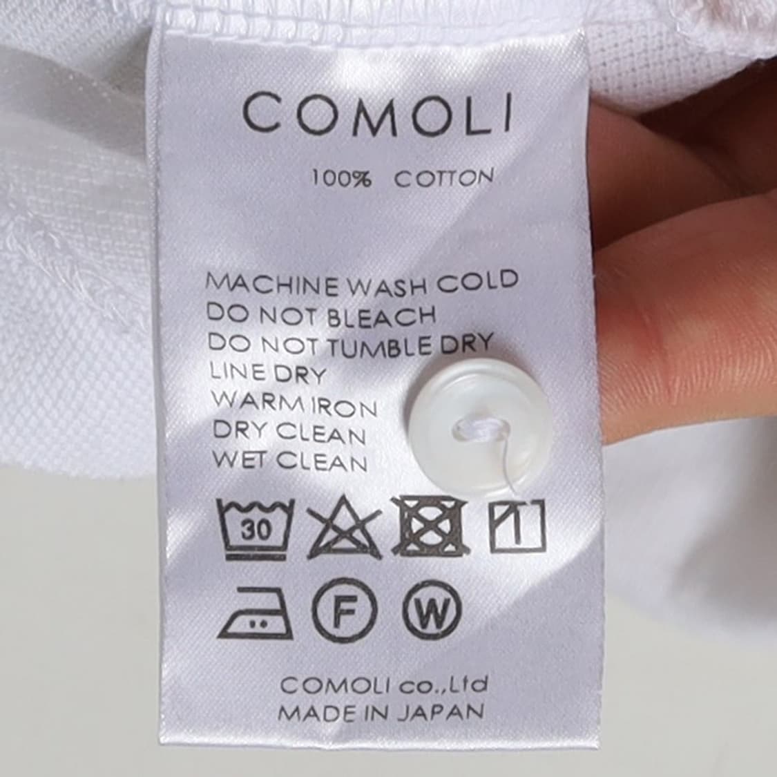 COMOLI Polo T-shirt   상품이미지9