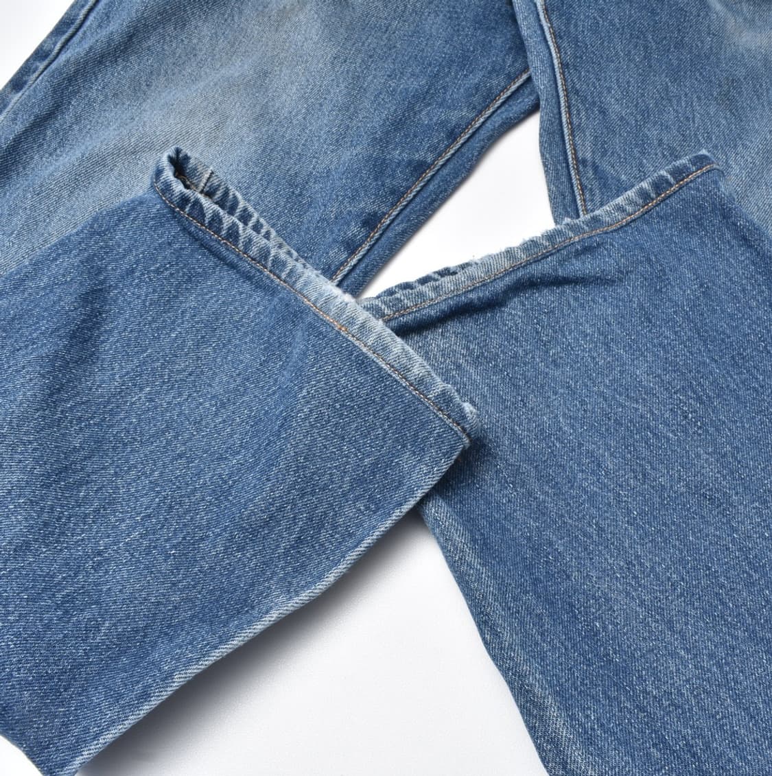 00S 빈티지 리바이스517 청바지 플레어진 굿페이드 데님팬츠 N0031 상품이미지7