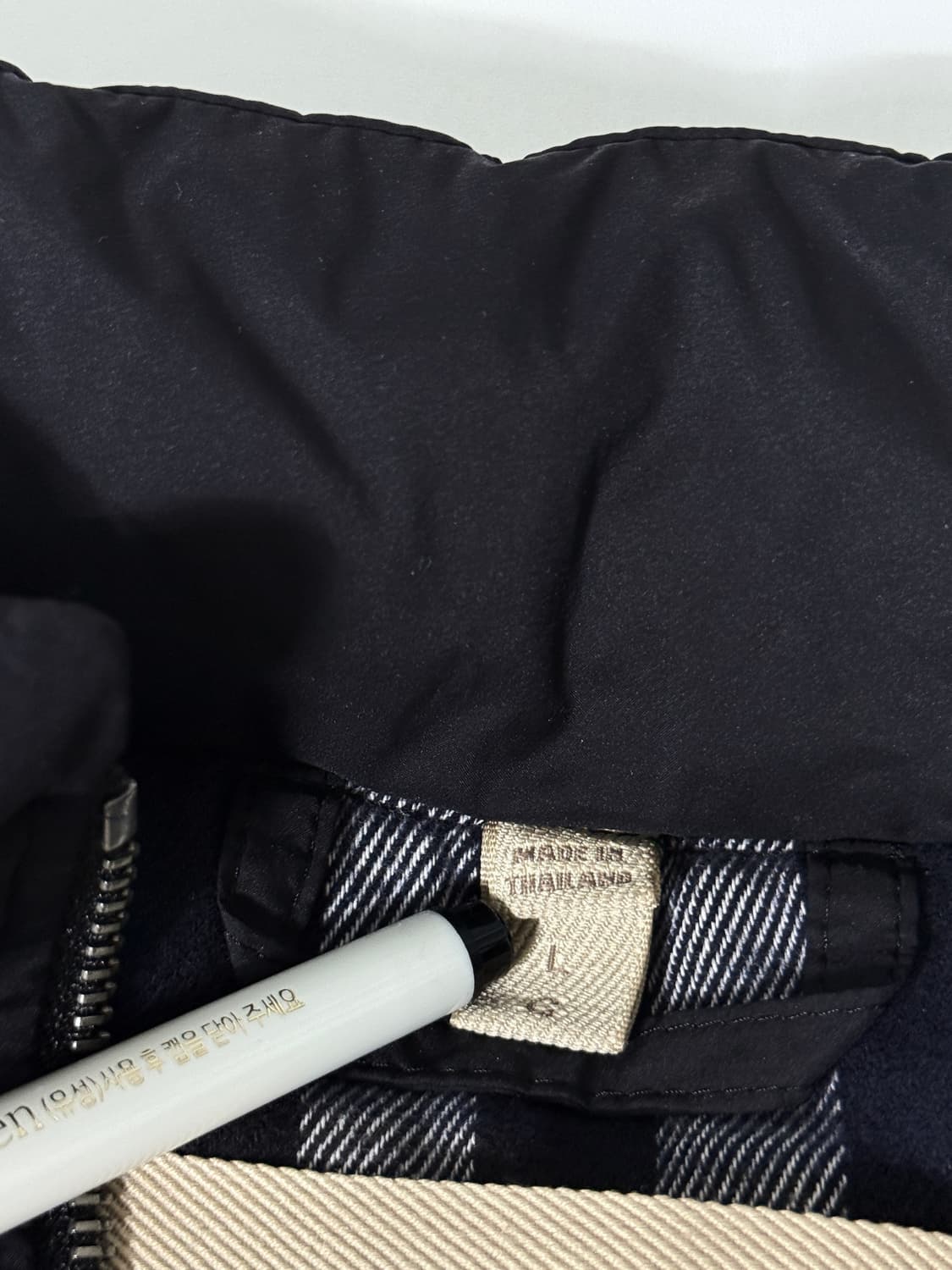 버버리 루즈핏 베스포드 체크라이닝 구스다운 푸퍼 패딩 상품이미지8