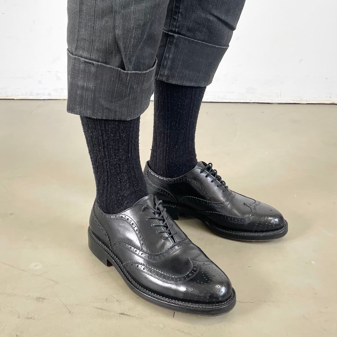 요지야마모토 Y’s for men 윙팁 더비 슈즈 상품이미지1