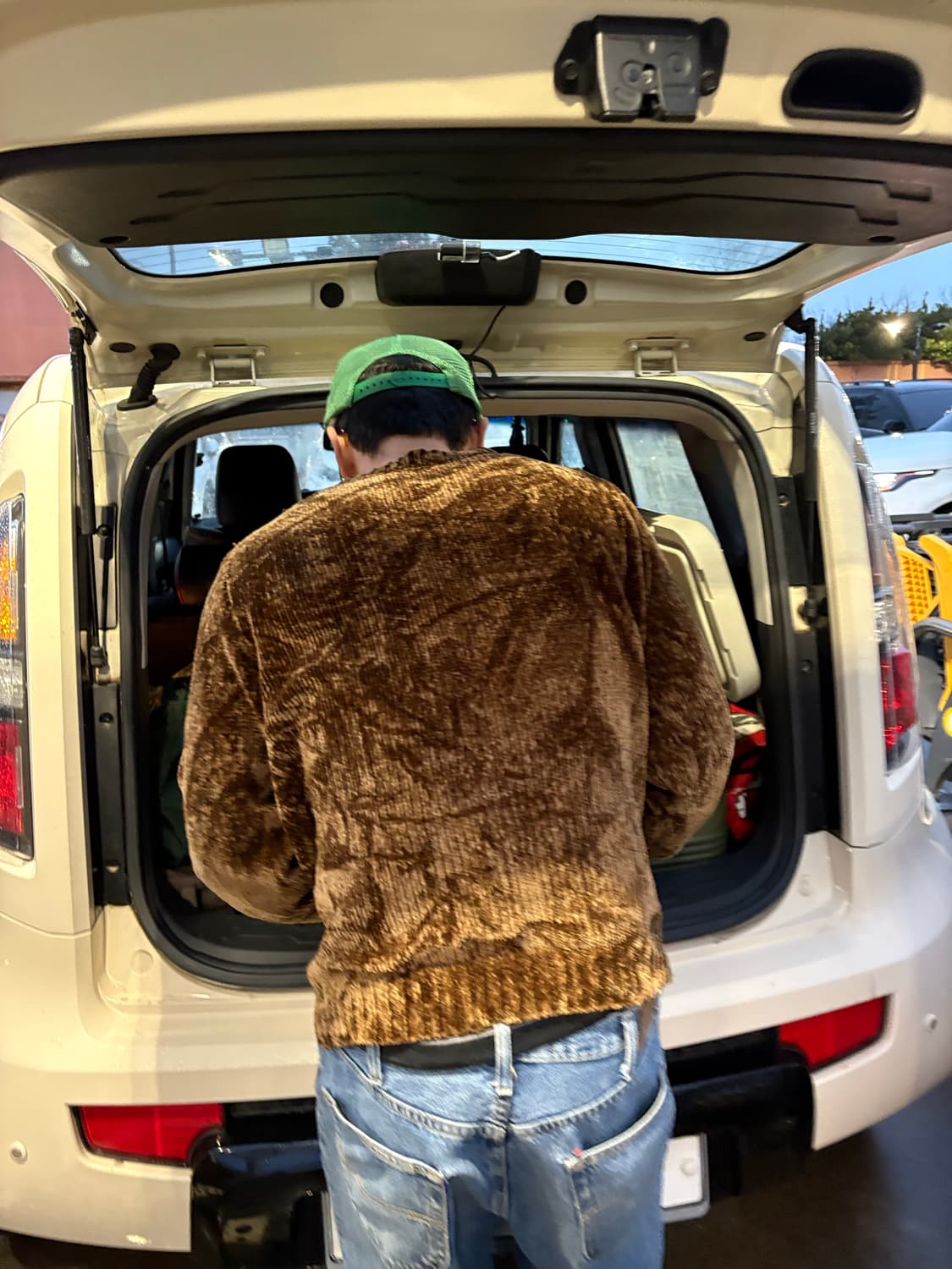 일본 브랜드 빈티지 롱슬리브 골덴 니트 상품이미지2