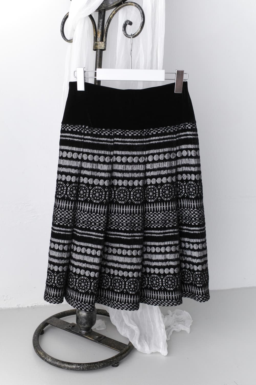 nordic pleats skirt  상품이미지1