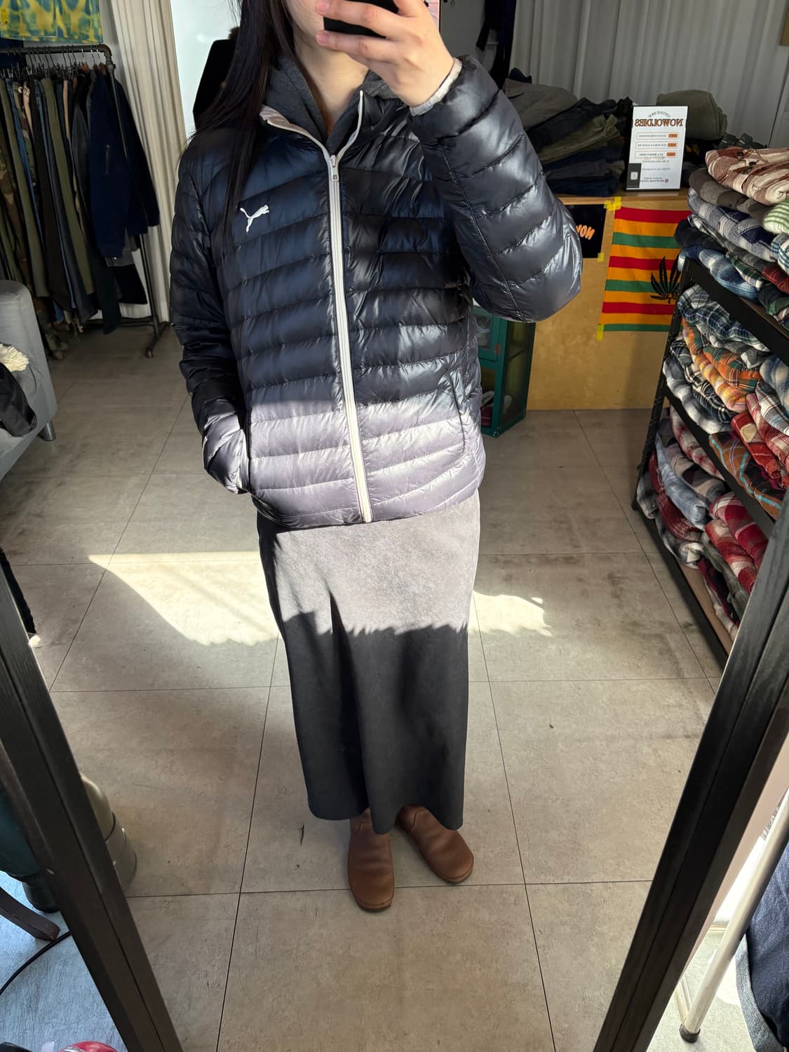 푸마 경량패딩 상품이미지9