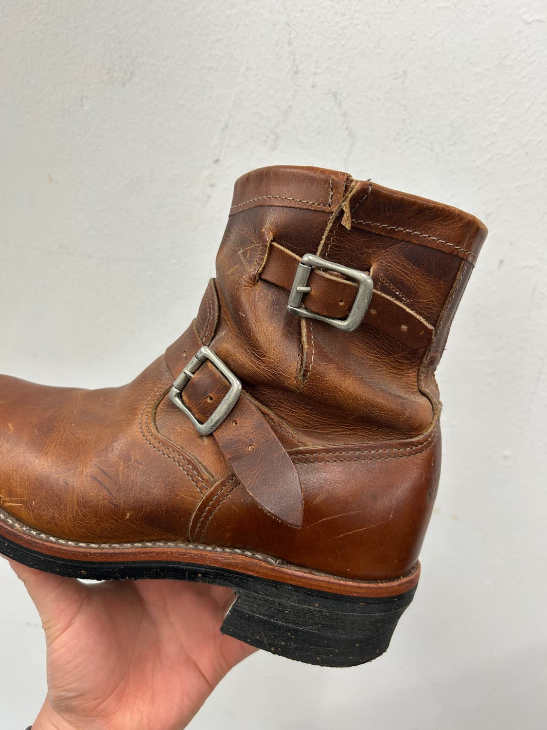 치페와 브라운 엔지니어드 부츠 8E, 260 상품이미지2