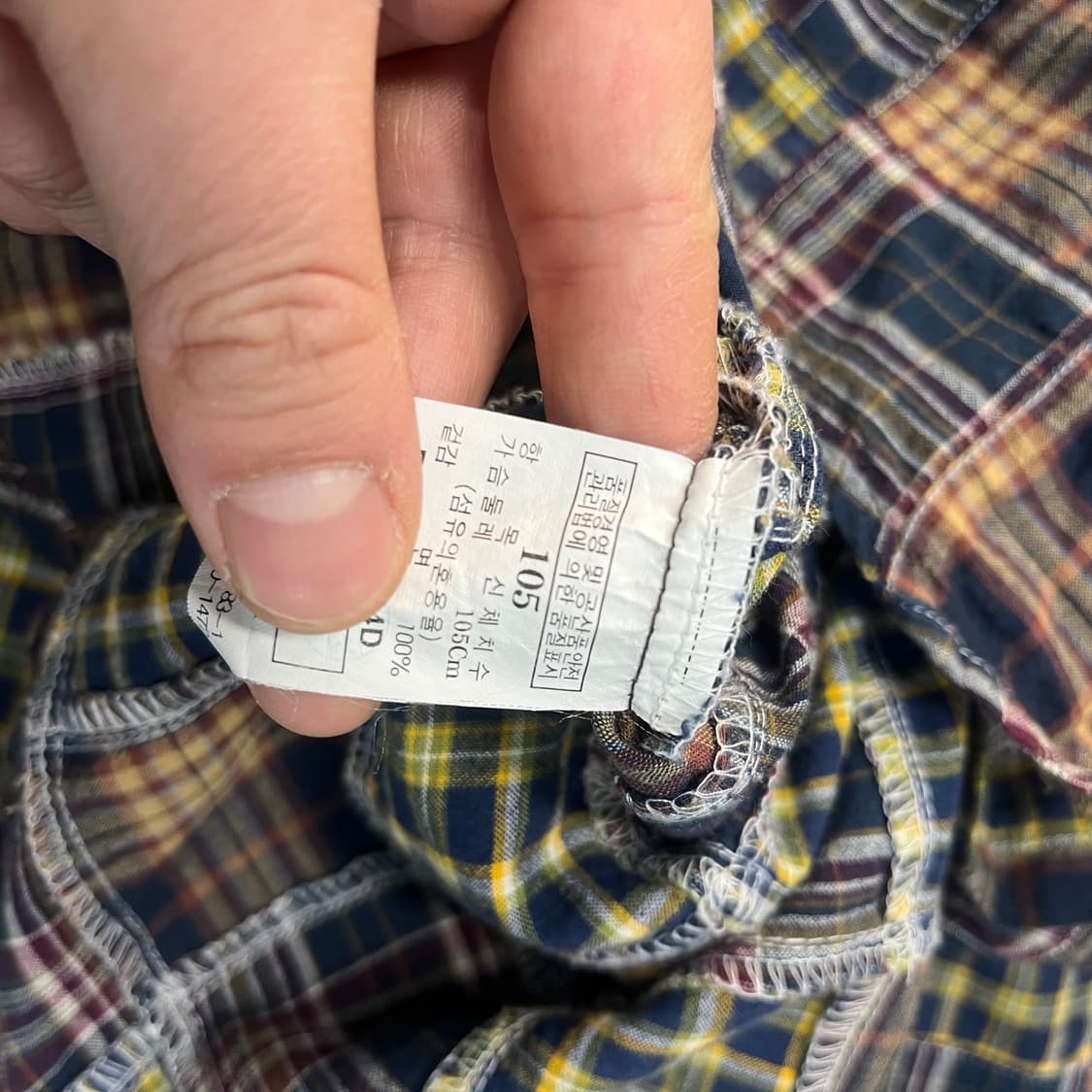  빈폴 패치워크 셔츠 상품이미지5