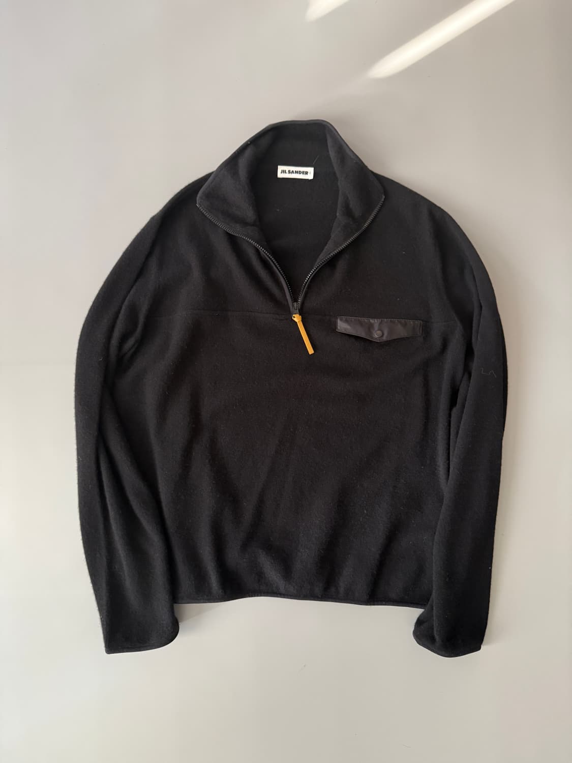 질샌더+ 캐시미어 하프 집업 상품이미지1