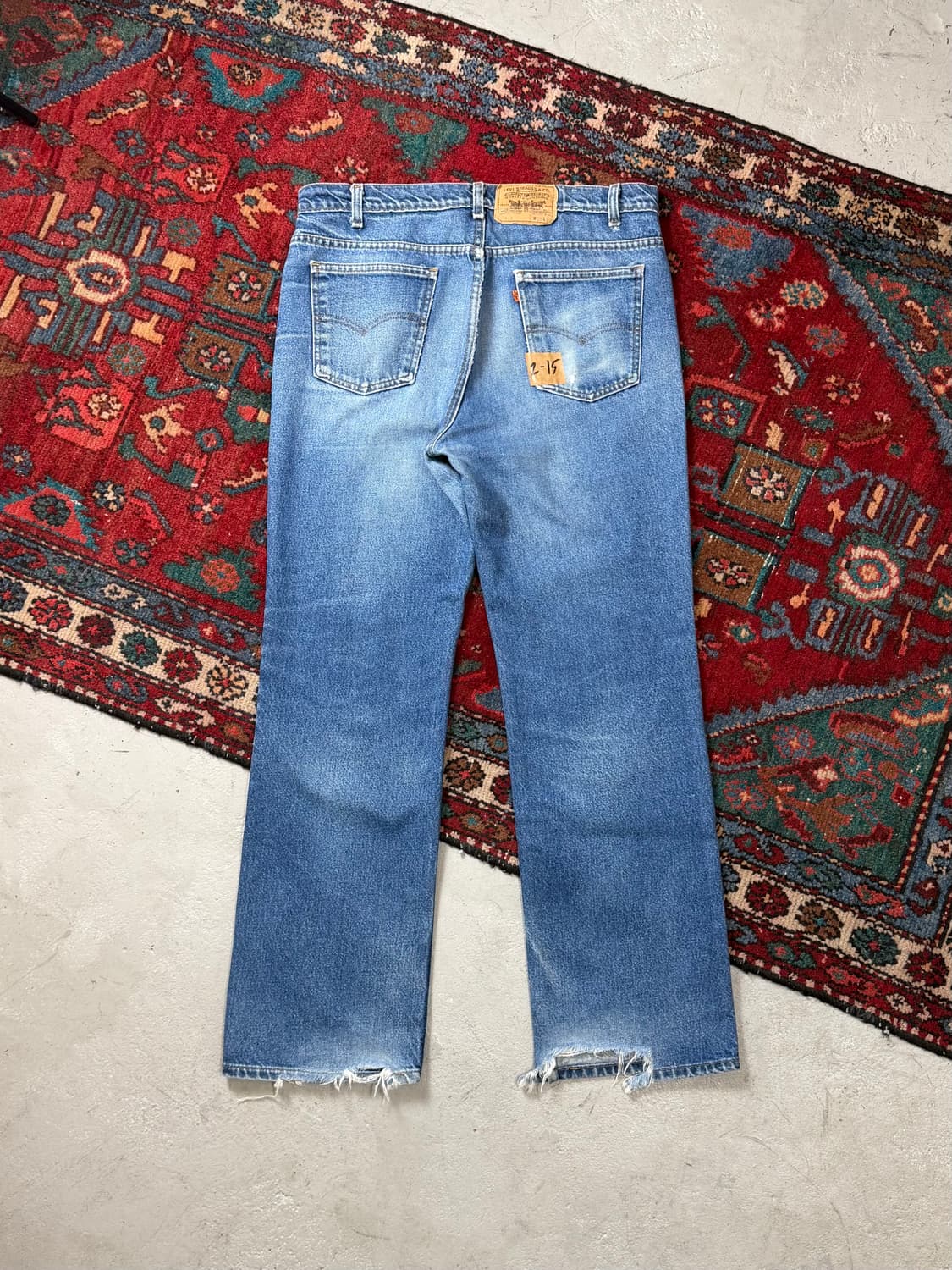 90’s USA 빈티지 리바이스 517 오렌지탭 부츠컷 리바이스 청바지 상품이미지3