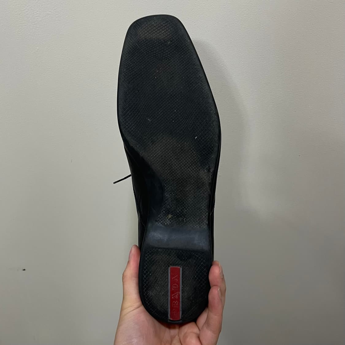 Prada Sports Square Toe Derby Shoes 상품이미지7