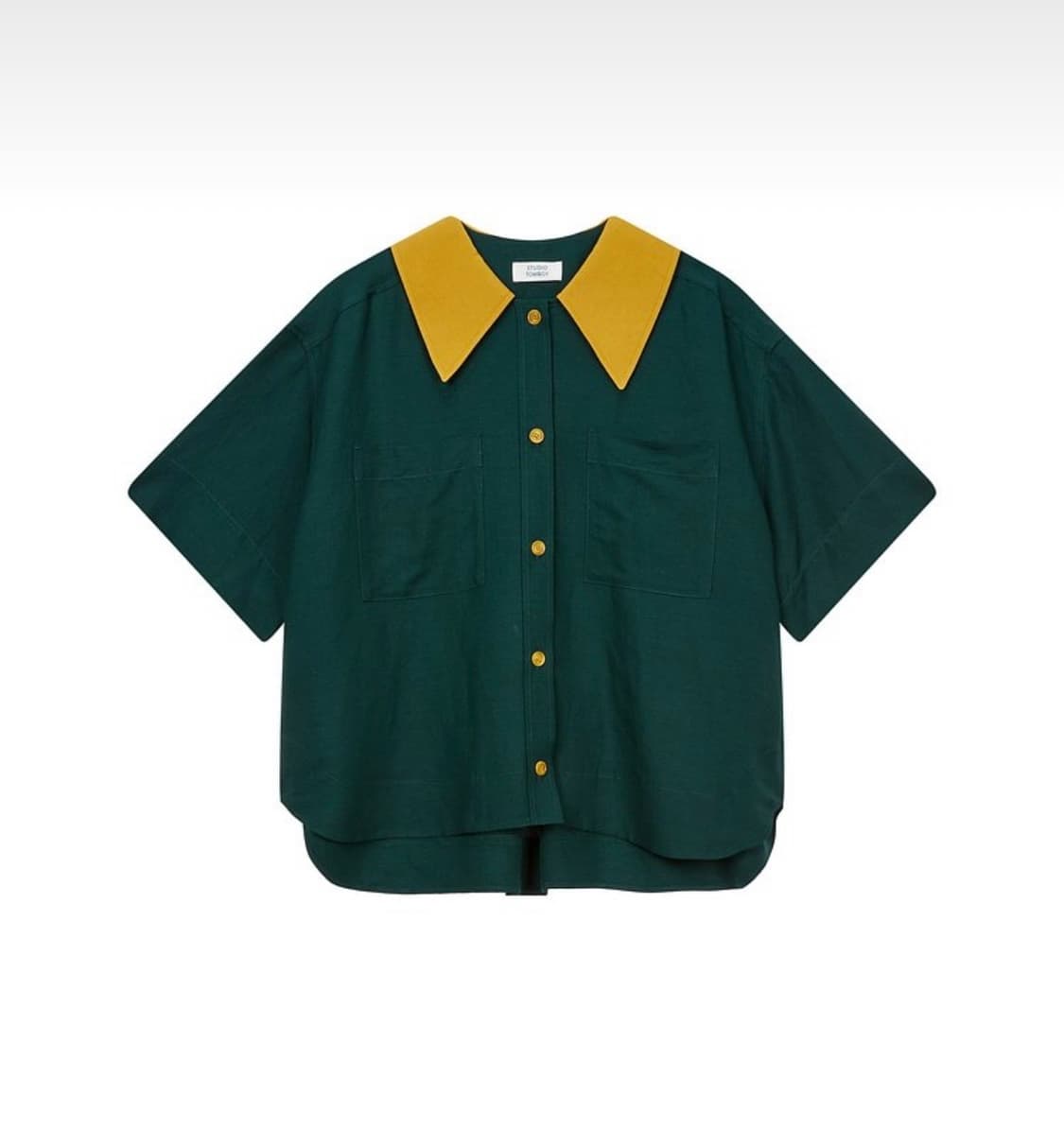 스튜디오톰보이 카라 블라우스 상품이미지2