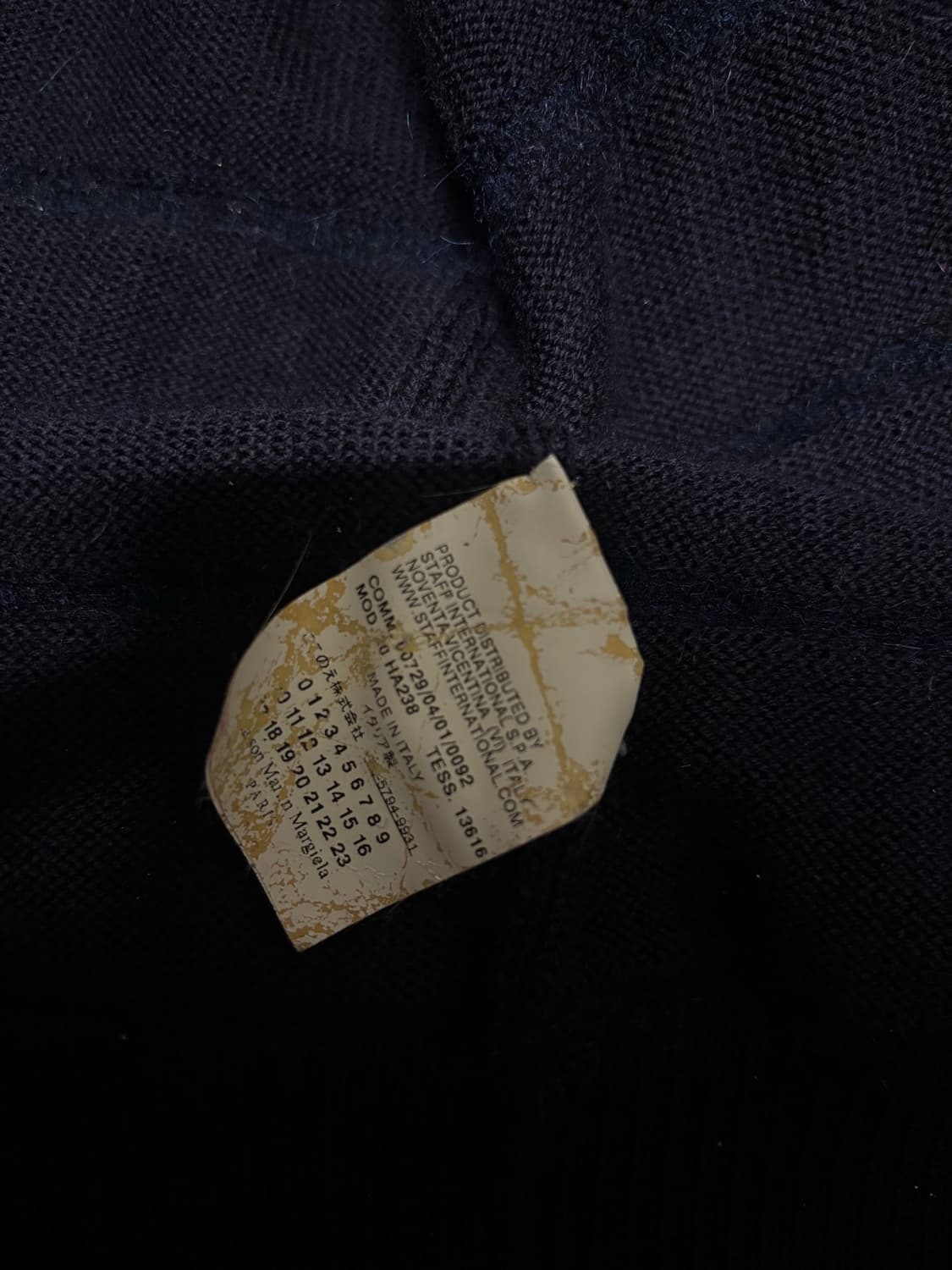 마르지엘라 스티치 가디건 상품이미지6