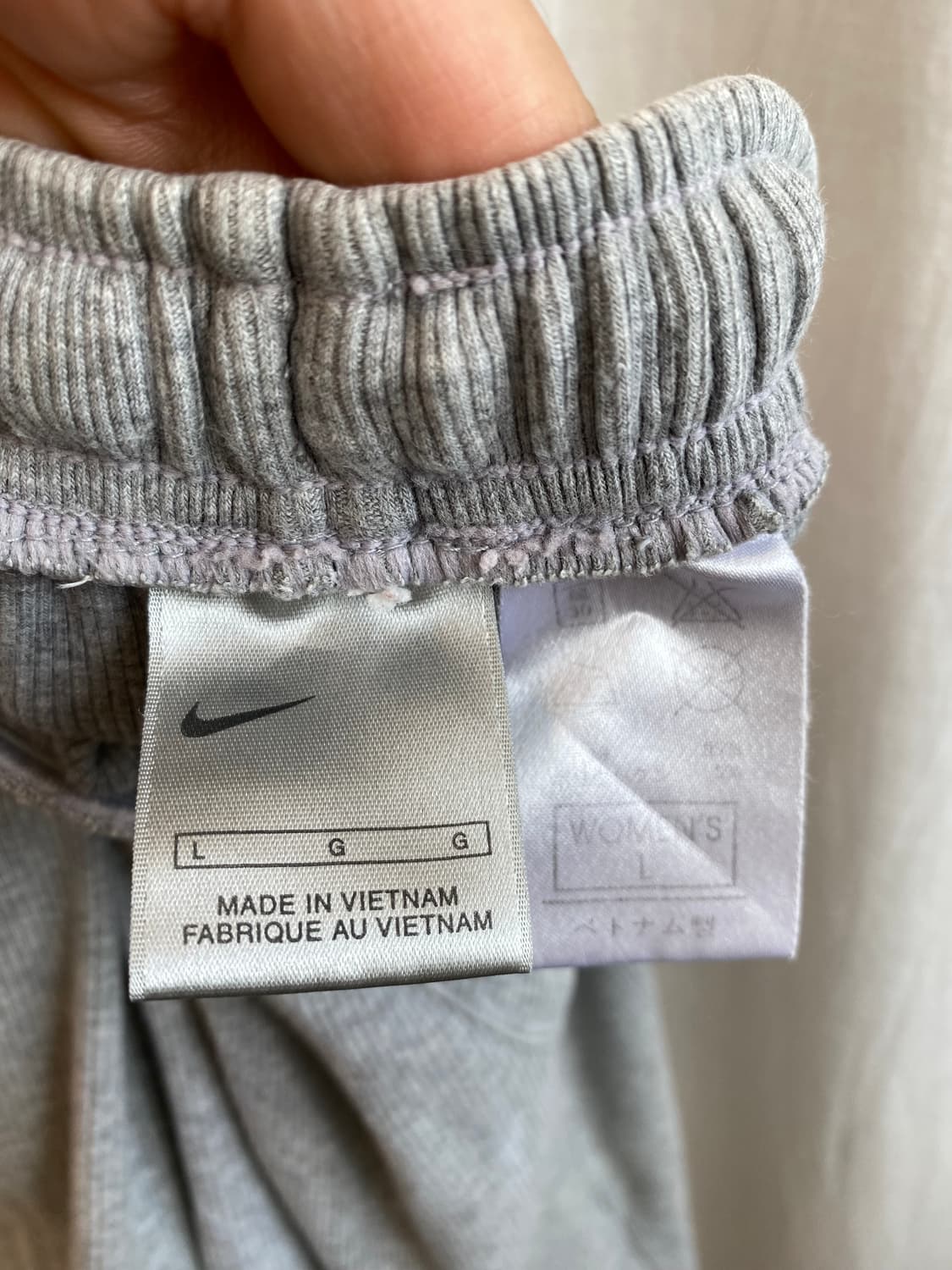 NIKE 그레이 밴딩숏츠(M-L) 상품이미지6