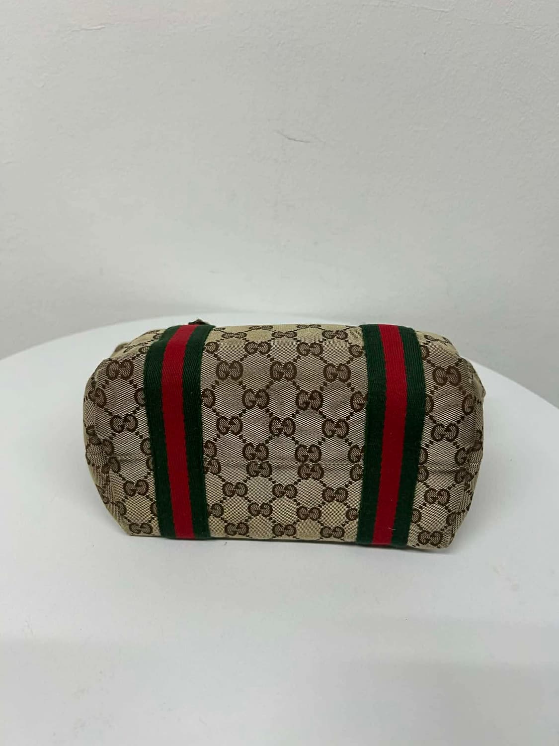 구찌 GG 캔버스 웹스트라이프 미니 토트백 상품이미지5