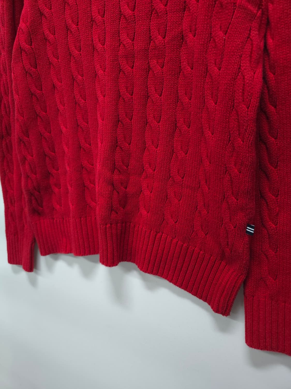 노티카(NAUTICA) Cotton100% 케이블 니트 (여성M) 상품이미지7