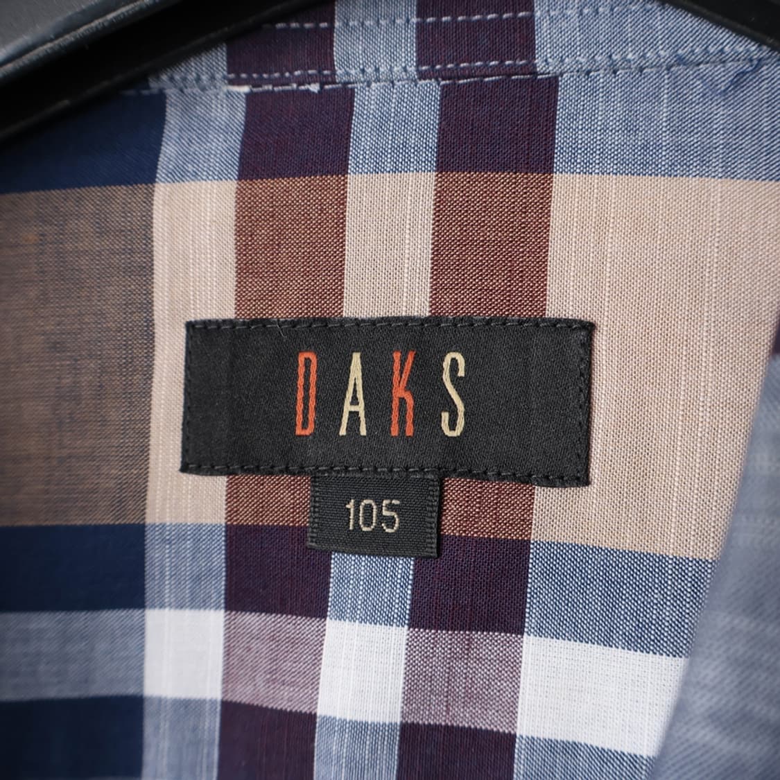 105/닥스 코튼 패텬 셔츠 상품이미지6