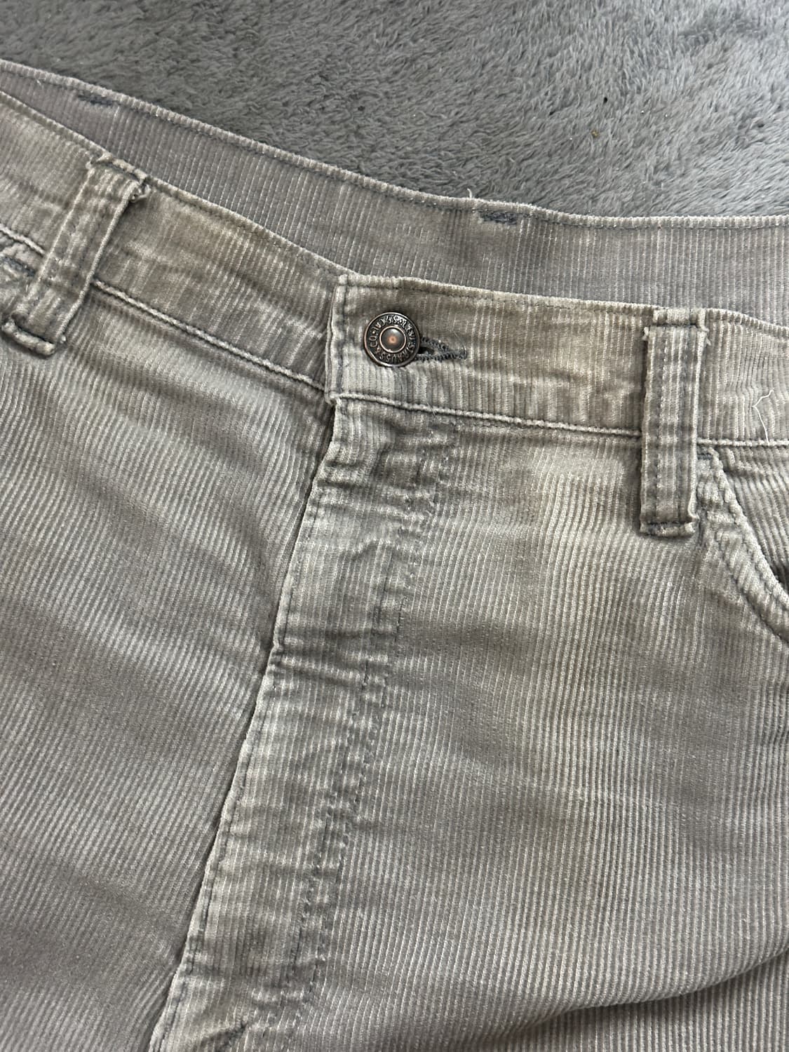 70s Levi's 646 벨바텀 코듀로이 팬츠 38x34 상품이미지8