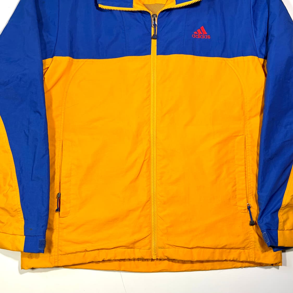 아디다스 블루 옐로우 바람막이 100 상품이미지4