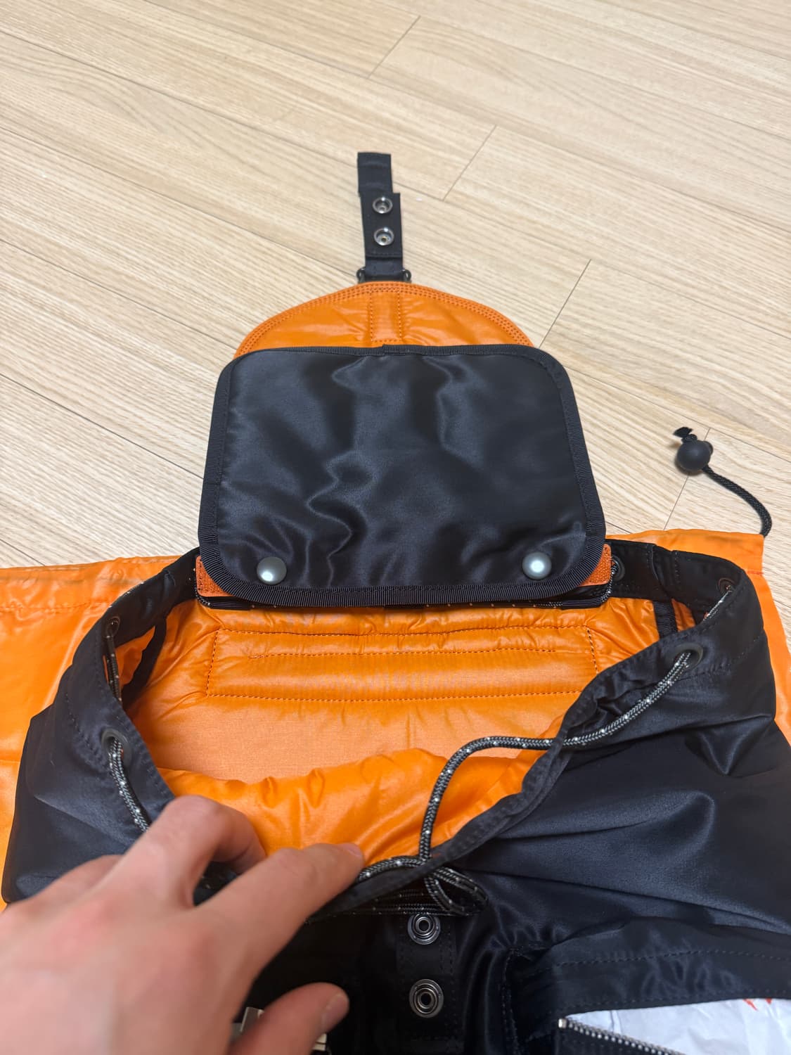 os) 550,000원 포터 올 뉴 탱커 럭색 블랙 백팩 상품이미지6