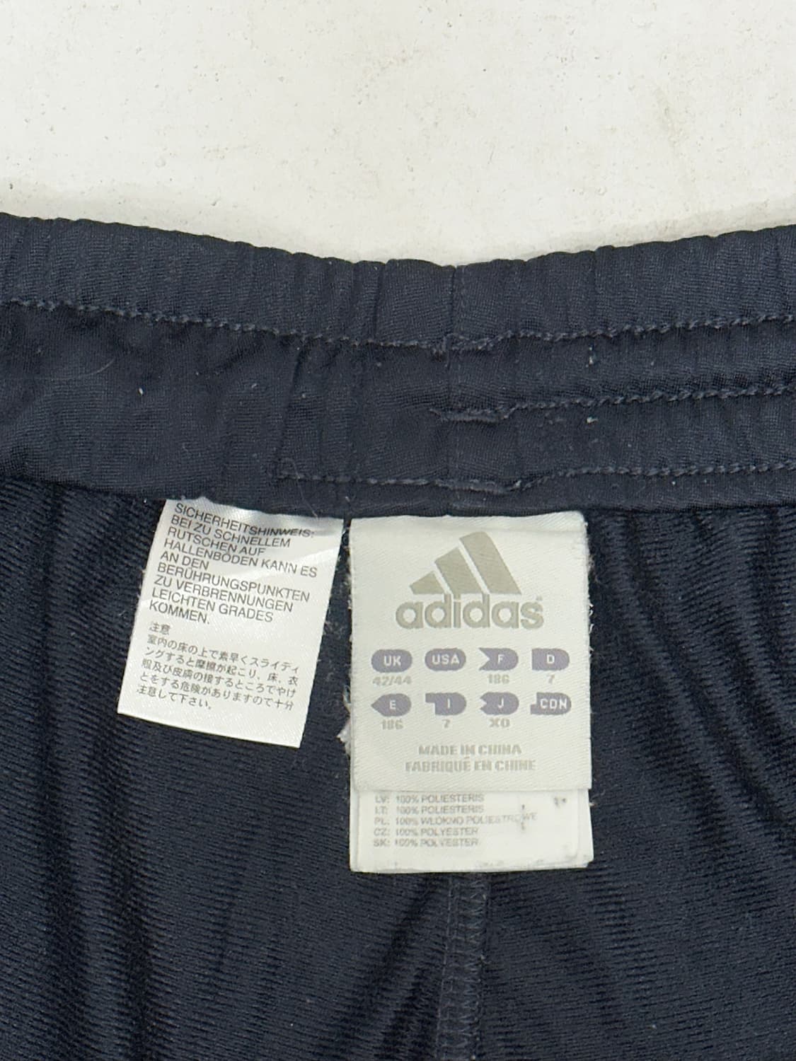 아디다스 블랙 와이드 화이트 삼선 트레이닝 팬츠 추리닝 바지 XL 상품이미지7