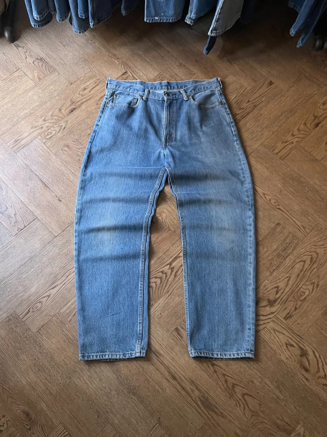 [36]리바이스 550 릴렉스핏 미디엄블루 데님 팬츠 상품이미지1