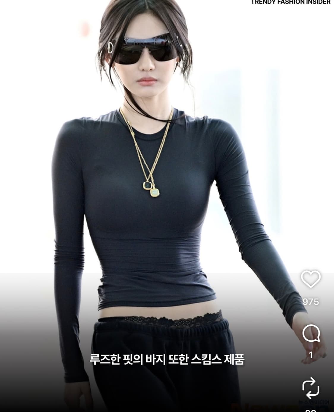 뎀나구찌 프레임리스 마스크 선글라스 상품이미지2