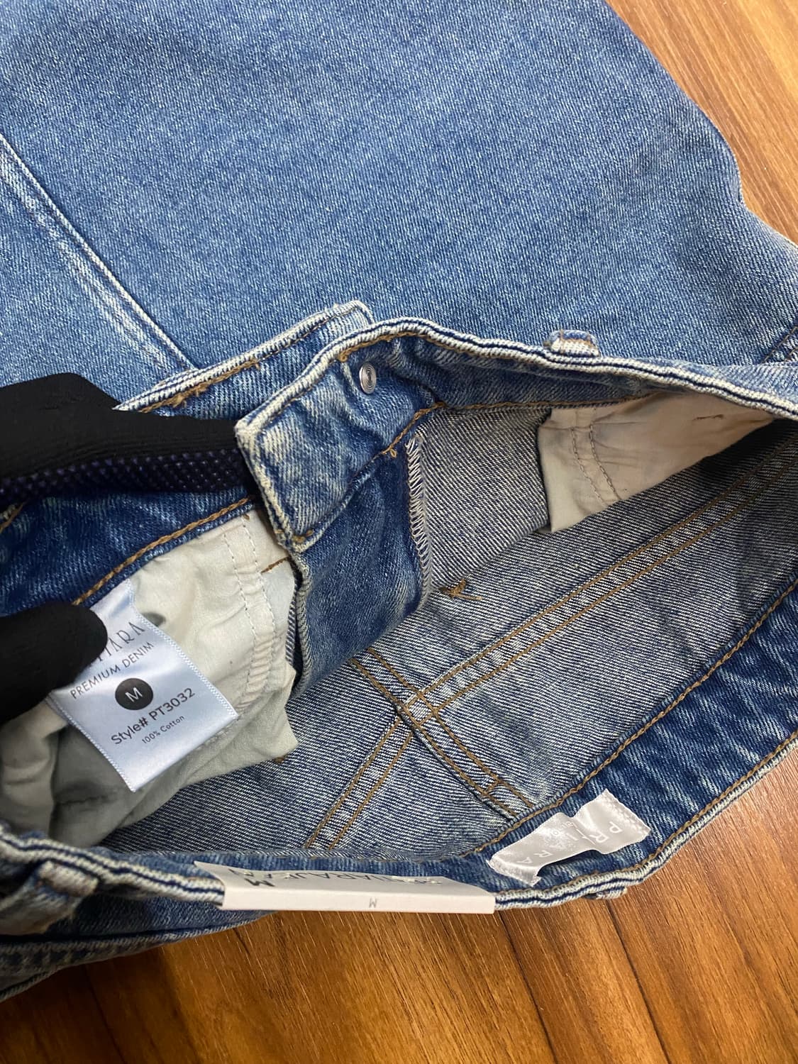 [택달린새제품]데님 스커트 청치마 M 상품이미지5