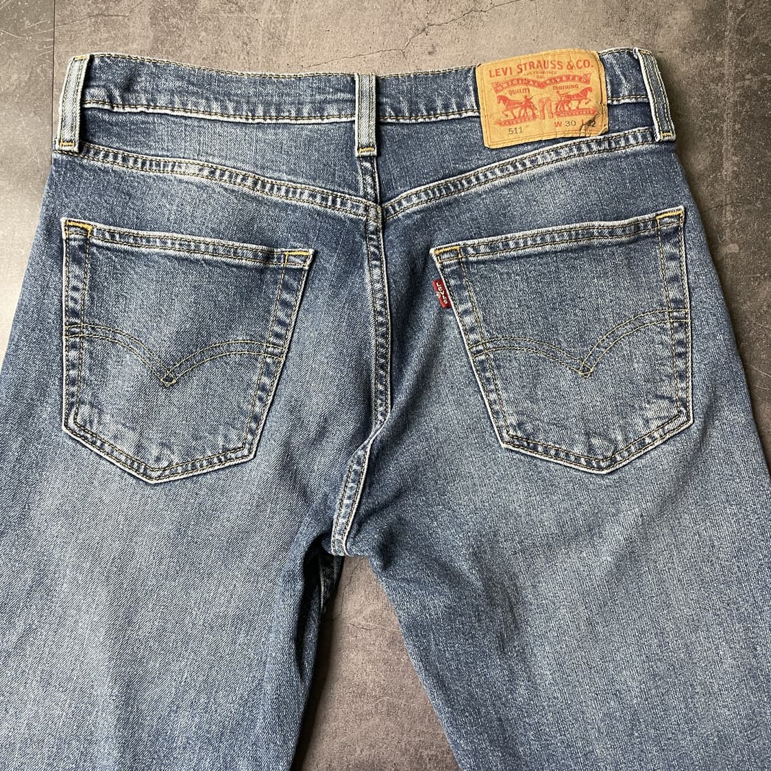 LEVI'S 리바이스511 빈티지 슬림핏 데님 코튼팬츠 A00322 상품이미지8