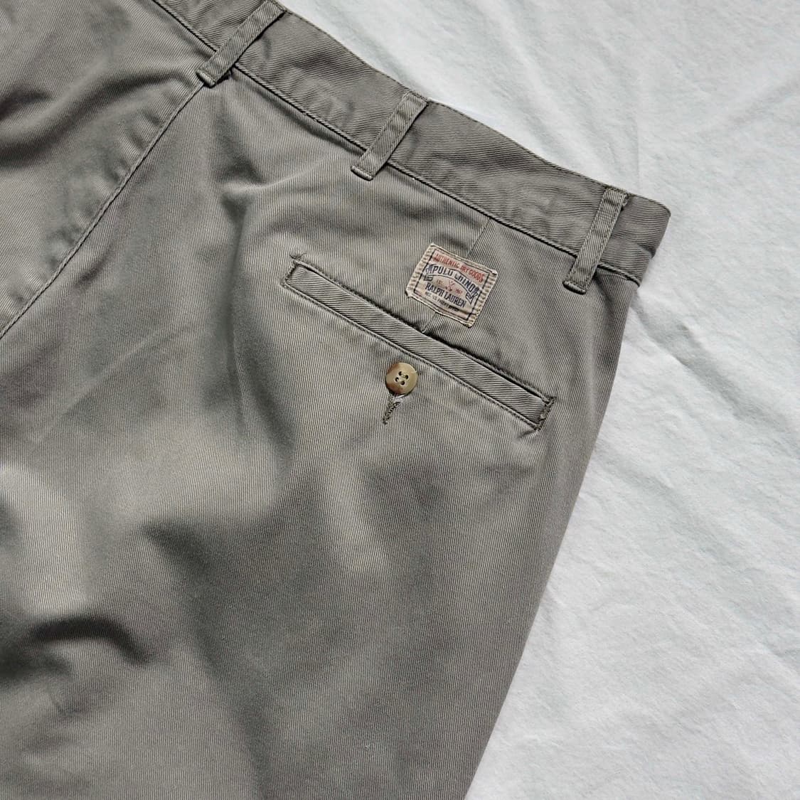 90s 폴로 랄프로렌 투턱 치노팬츠 36X34 상품이미지9