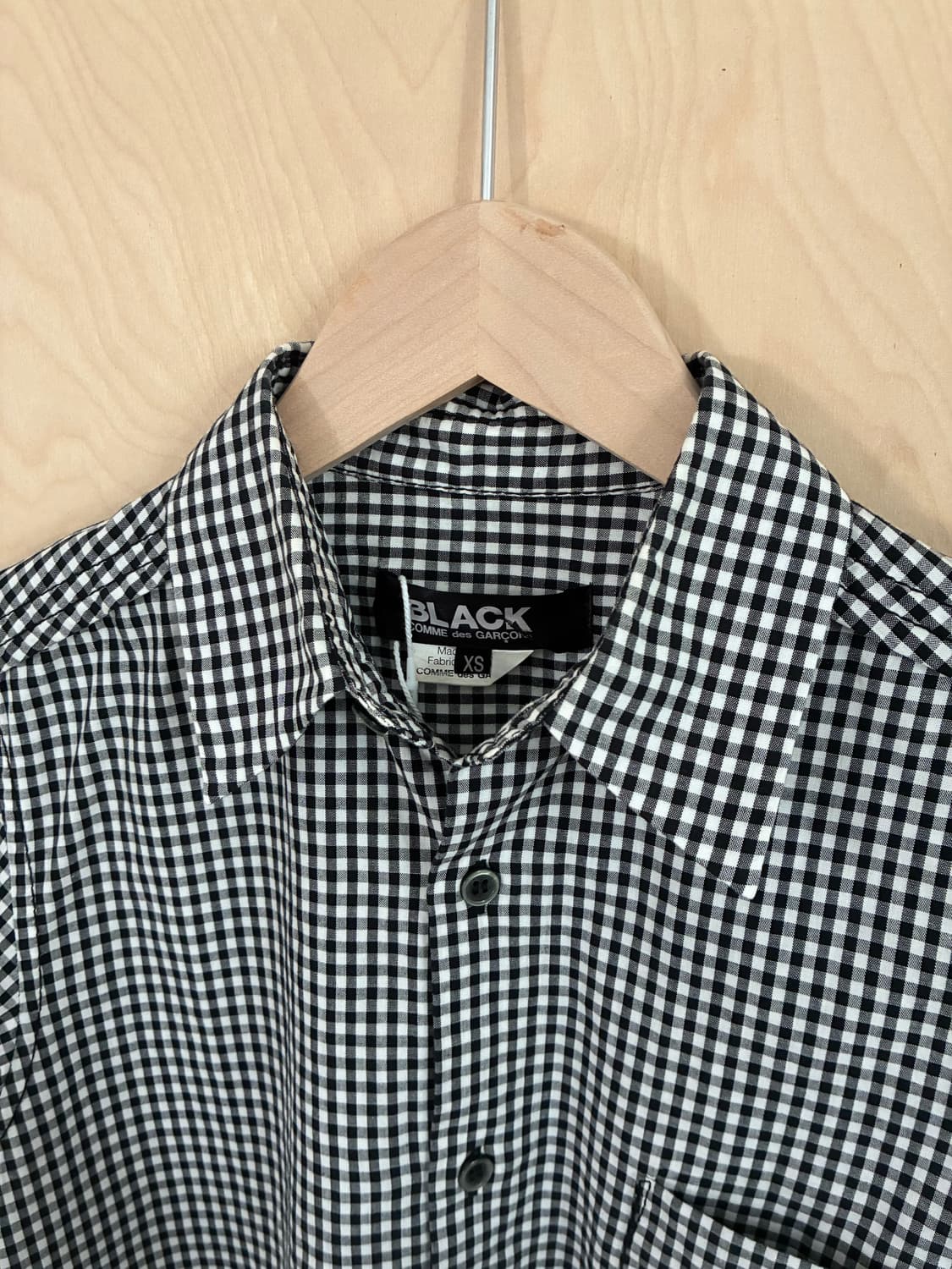 꼼데가르송 블랙 셔츠 상품이미지8