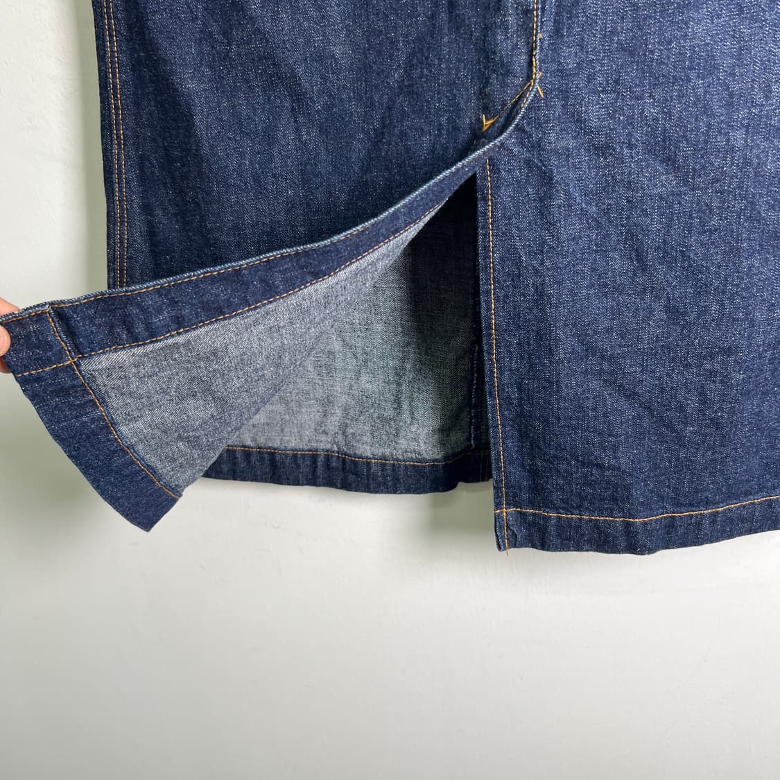 Levis 리바이스 오렌지탭 데님 스커트 31 상품이미지6
